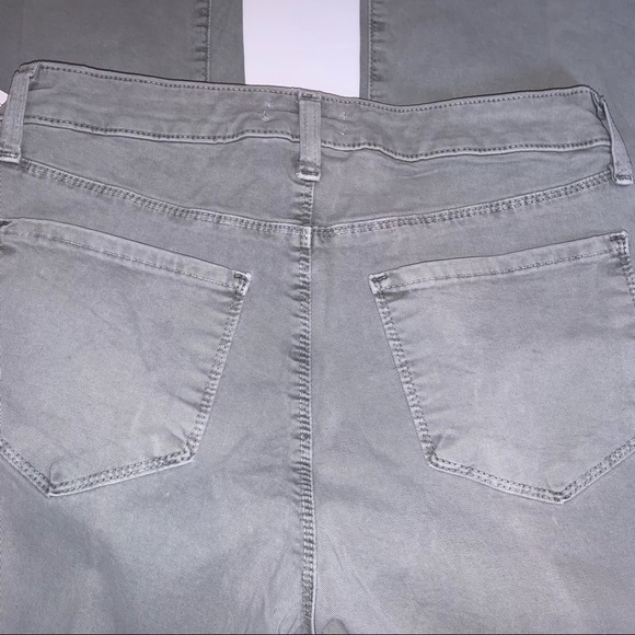 L’agence Wide Leg Grey Jeans NWT - Picture 9 of 12